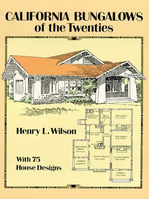Book cover of California Bungalows of the Twenties
