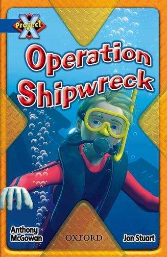 Book cover of Project X, Book Band 14, Blue, Hidden Depths: Operation Shipwreck (PDF)