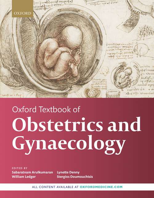Book cover of Oxford Textbook of Obstetrics and Gynaecology (Oxford Textbook)