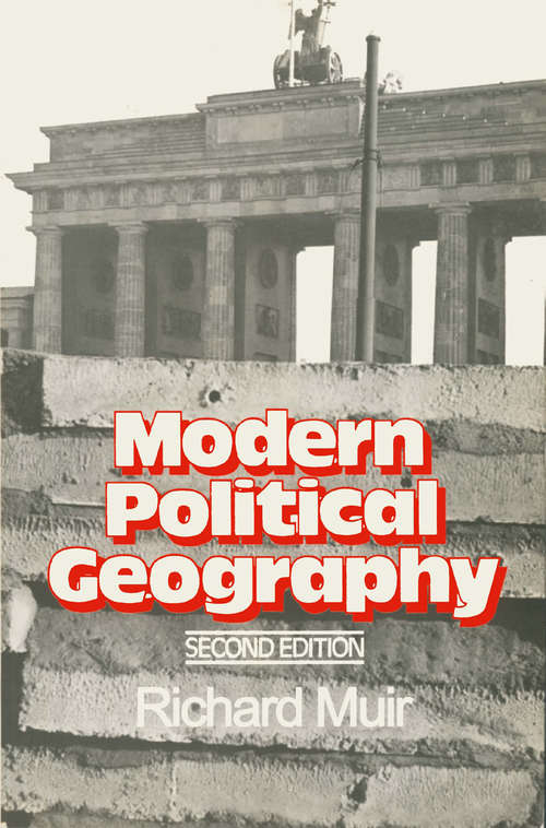 Book cover of Modern Political Geography (1st ed. 1981)