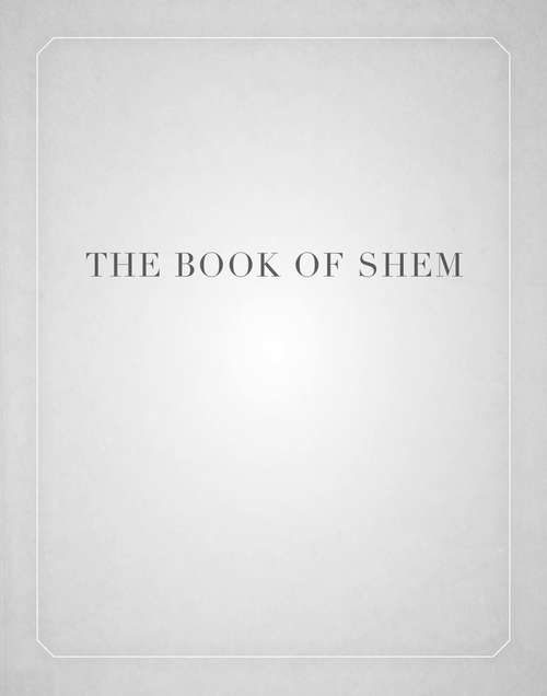 Book cover of The Book of Shem: On Genesis before Abraham