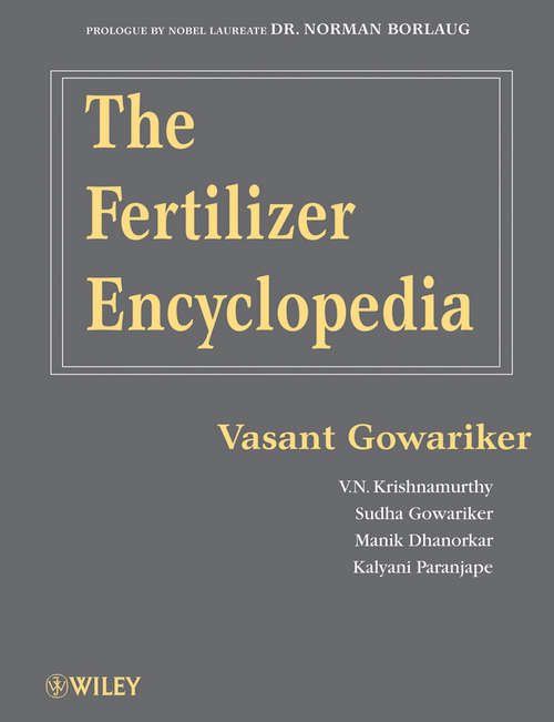 Book cover of The Fertilizer Encyclopedia
