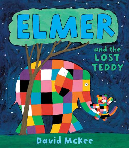 Book cover of Elmer, Book 7: Elmer and the Lost Teddy