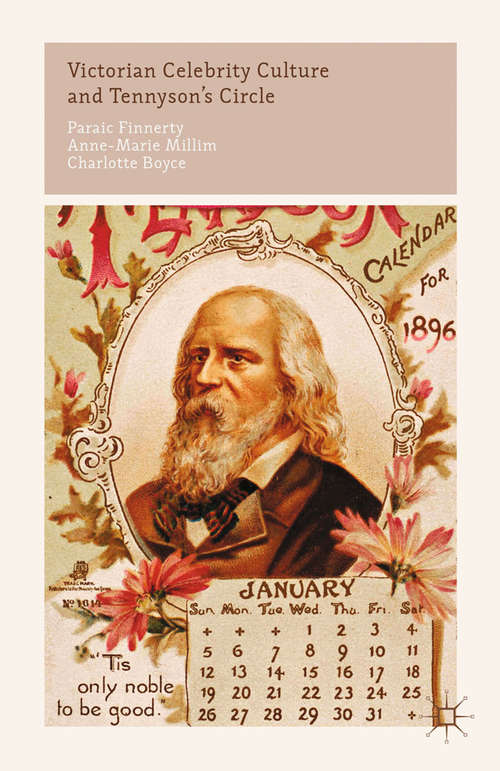 Book cover of Victorian Celebrity Culture and Tennyson's Circle (2013)