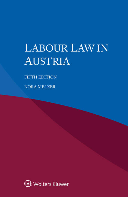 Book cover of Labour Law in Austria (5)