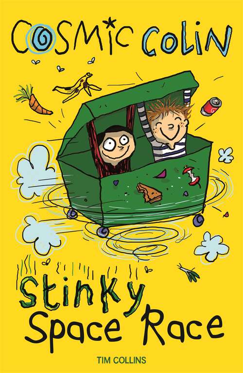 Book cover of Stinky Space Race: Cosmic Colin (Cosmic Colin Ser.)