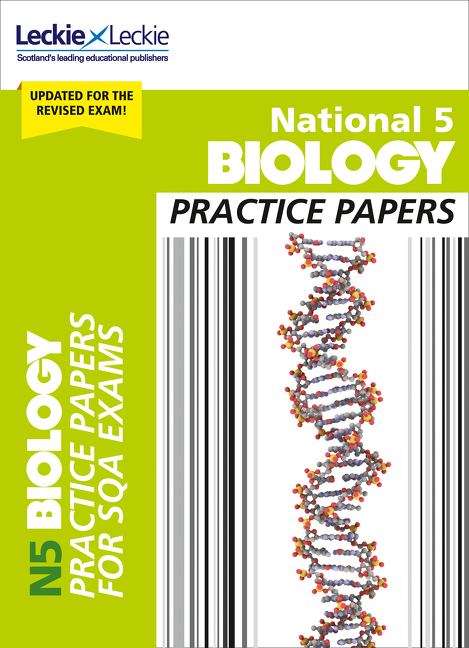 Book cover of National 5 Biology Practice Exam Papers (PDF) (Practice Papers For Sqa Exams Ser.)