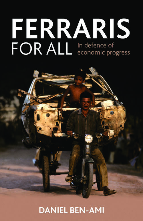 Book cover of Ferraris for all: In defence of economic progress