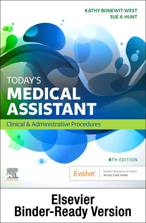 Book cover of Today's Medical Assistant - E-Book: Today's Medical Assistant - E-Book (4)