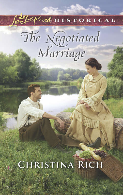 Book cover of The Negotiated Marriage: A Convenient Christmas Wedding Cowboy Creek Christmas Mail Order Mommy The Negotiated Marriage (ePub edition) (Mills And Boon Love Inspired Historical Ser.)
