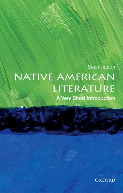 Book cover of Native American Literature: A Very Short Introduction (Very Short Introductions)