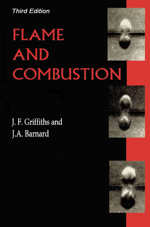 Book cover of Flame and Combustion (3)