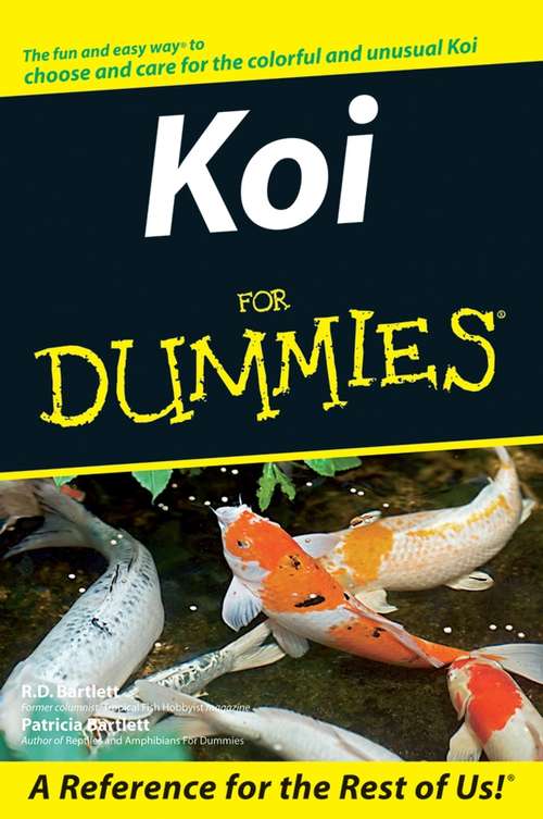 Book cover of Koi For Dummies (2)