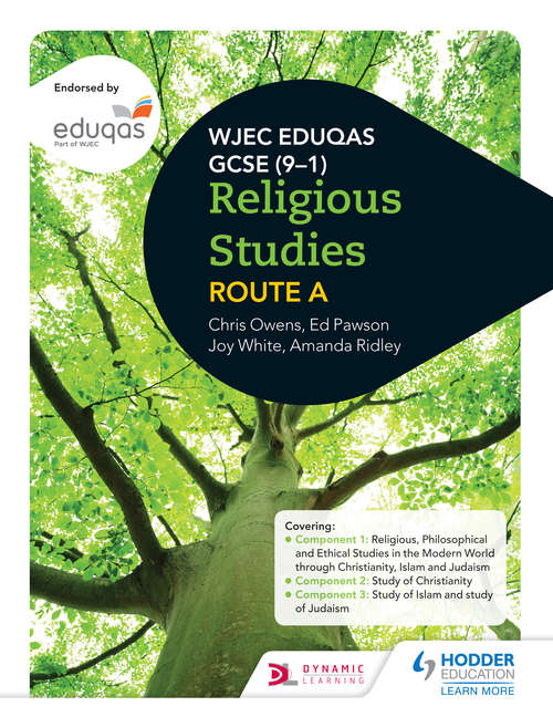 Book cover of WJEC Eduqas GCSE (9-1) Religious Studies: Route A (PDF)