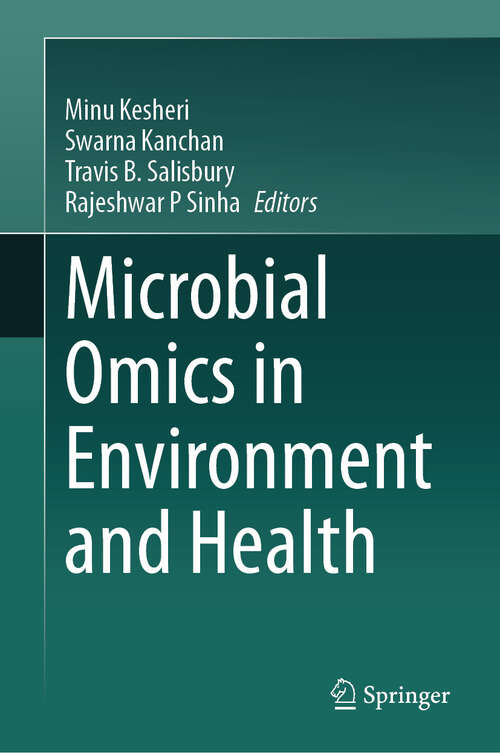 Book cover of Microbial Omics in Environment and Health (2024)
