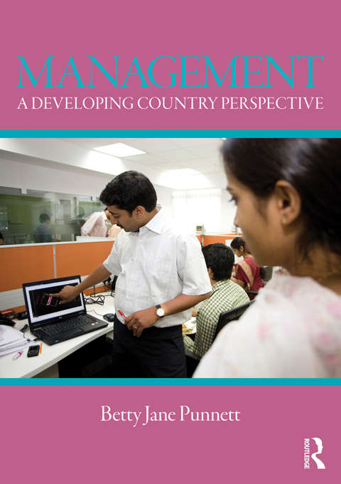 Book cover of Management: A Developing Country Perspective