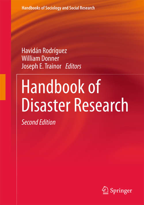 Book cover of Handbook of Disaster Research (Handbooks of Sociology and Social Research)