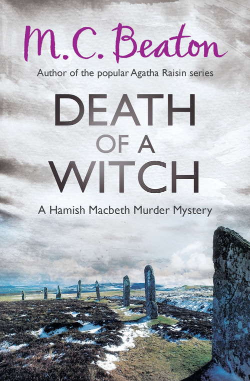 Book cover of Death of a Witch (Hamish Macbeth #39)