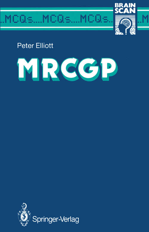 Book cover of MRCGP (1989) (MCQ's...Brainscan)