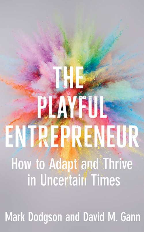 Book cover of The Playful Entrepreneur: How to Adapt and Thrive in Uncertain Times