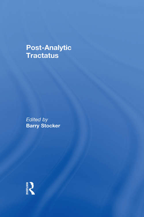 Book cover of Post-Analytic Tractatus