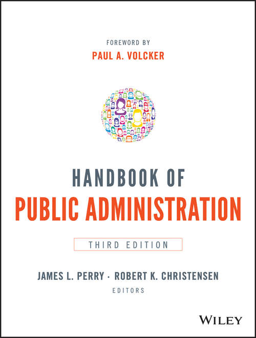 Book cover of Handbook of Public Administration (3) (Public Administration Ser.)