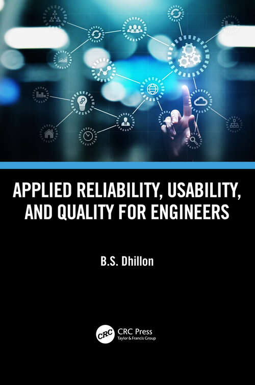 Book cover of Applied Reliability, Usability, and Quality for Engineers