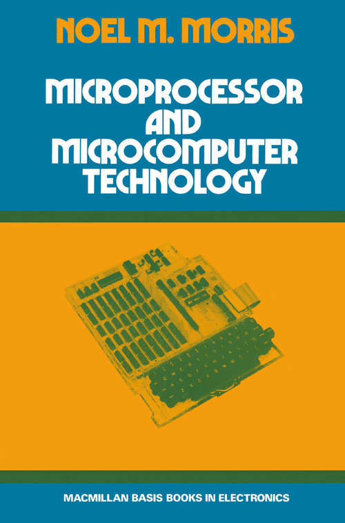 Book cover of Microprocessor and Microprocessor Technology (1st ed. 1981)