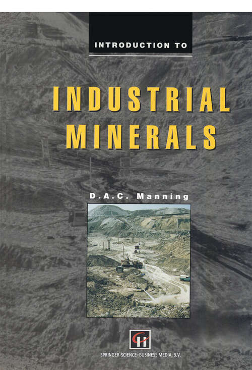 Book cover of Introduction to Industrial Minerals (1995)