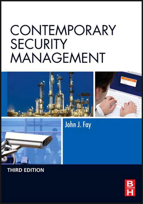 Book cover of Contemporary Security Management (3)