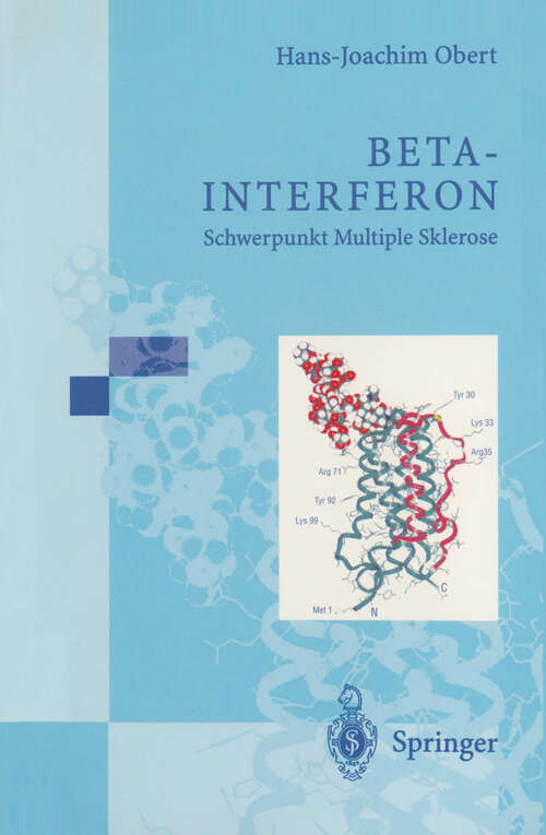 Book cover of Beta-Interferon: Schwerpunkt Multiple Sklerose (1995)