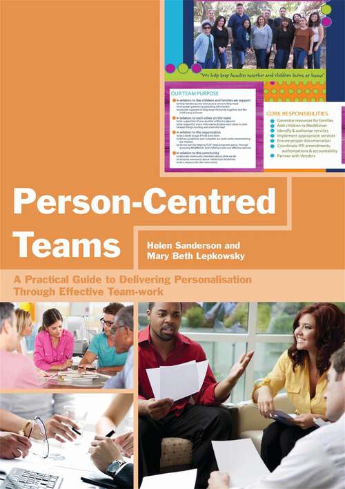 Book cover of Person-Centred Teams: A Practical Guide to Delivering Personalisation Through Effective Team-work