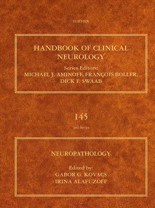 Book cover of Neuropathology (Handbook of Clinical Neurology: Volume 145)