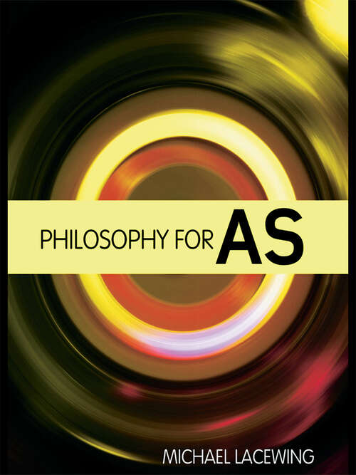 Book cover of Philosophy For AS: 2008 Aqa Syllabus (1)