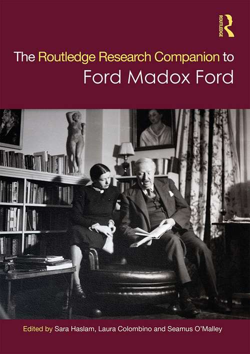 Book cover of The Routledge Research Companion to Ford Madox Ford