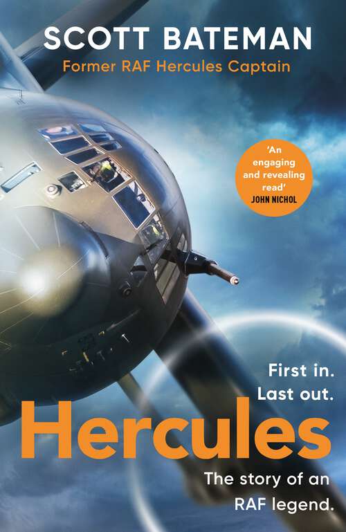 Book cover of Hercules: An action-packed insider’s account of what it’s like to fly in the RAF's Hercules