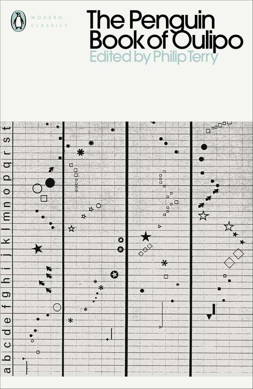 Book cover of The Penguin Book of Oulipo: Queneau, Perec, Calvino and the Adventure of Form