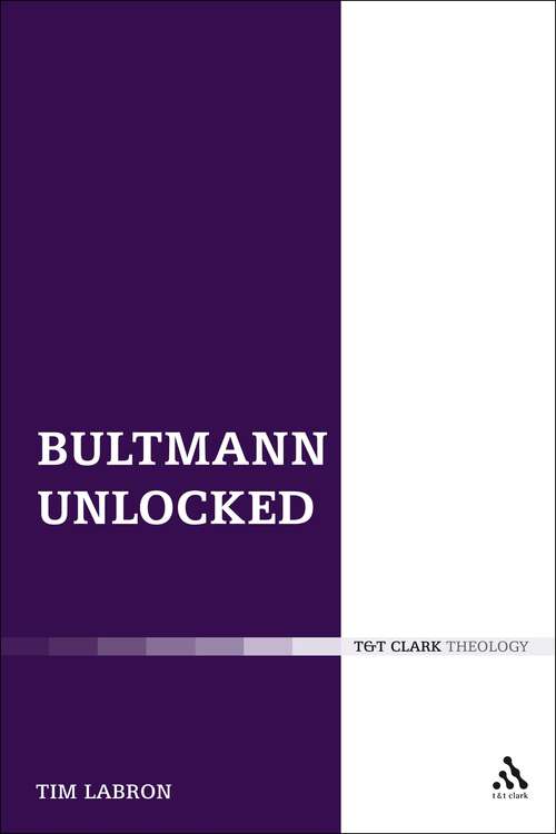 Book cover of Bultmann Unlocked