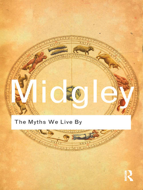 Book cover of The Myths We Live By