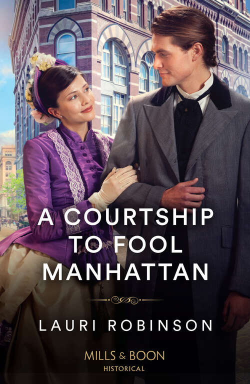 Book cover of A Courtship To Fool Manhattan