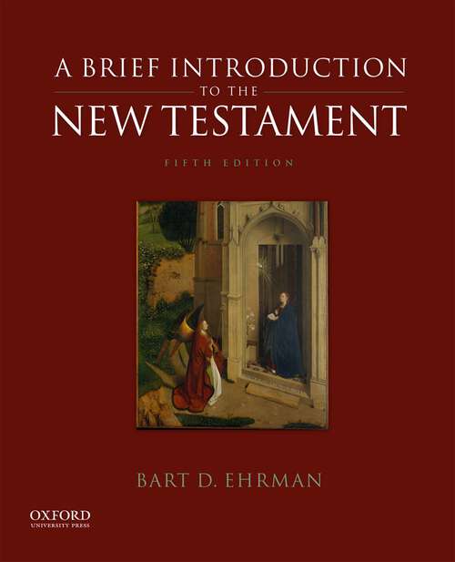 Book cover of A Brief Introduction to the New Testament