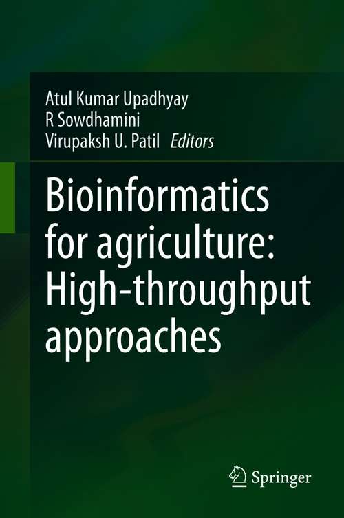 Book cover of Bioinformatics for agriculture: High-throughput approaches (1st ed. 2021)