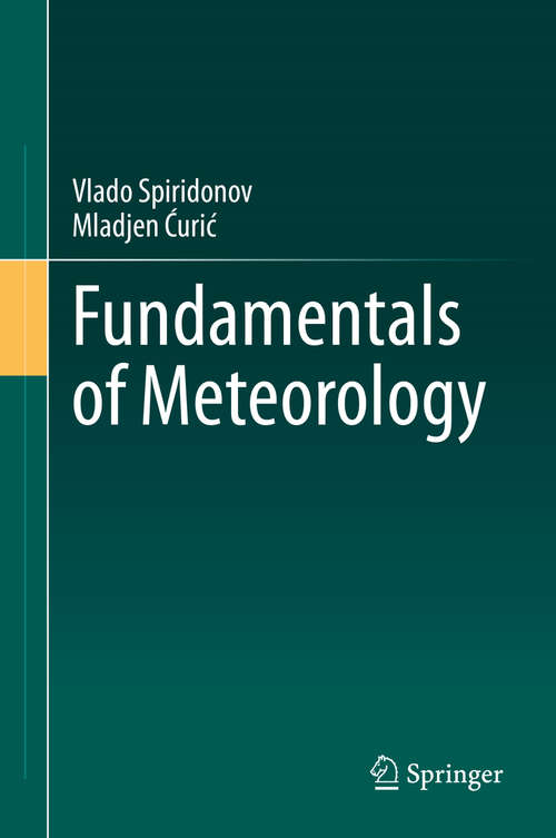Book cover of Fundamentals of Meteorology (1st ed. 2021)