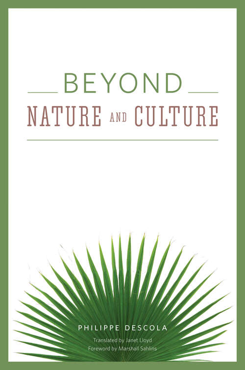Book cover of Beyond Nature and Culture