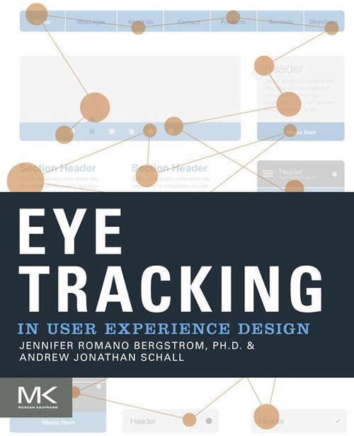 Book cover of Eye Tracking in User Experience Design