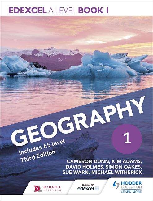 Book cover of Edexcel A level Geography Book 1 (PDF)