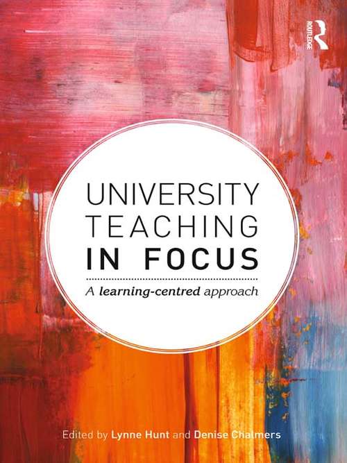 Book cover of University Teaching in Focus: A learning-centred approach