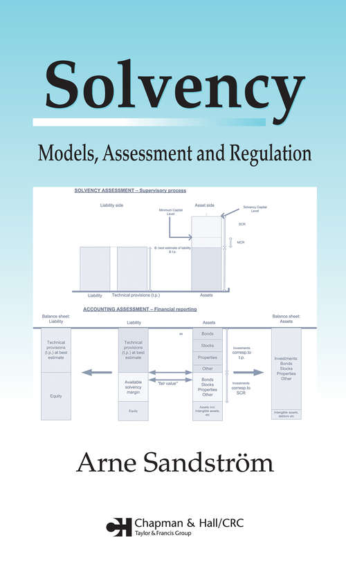 Book cover of Solvency: Models, Assessment and Regulation