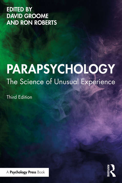 Book cover of Parapsychology: The Science of Unusual Experience