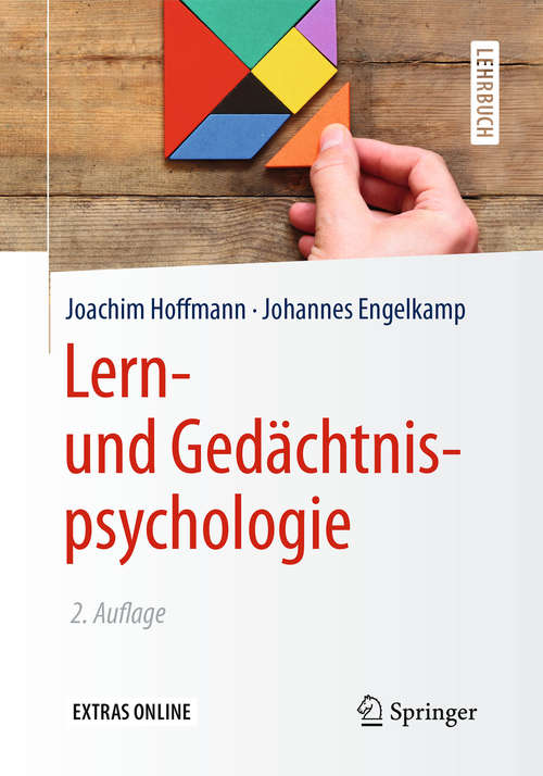 Book cover of Lern- und Gedächtnispsychologie (2. Aufl. 2017) (Springer-Lehrbuch)